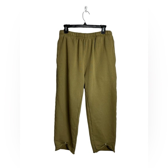 Les Tien Snap Front Pant Fleece Sweatpants  XS - Picture 2 of 7